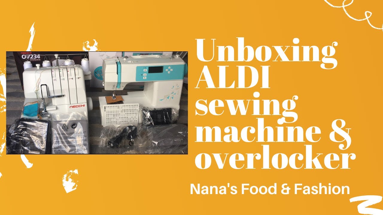 Unboxing ALDI Sewing machine & overlocker