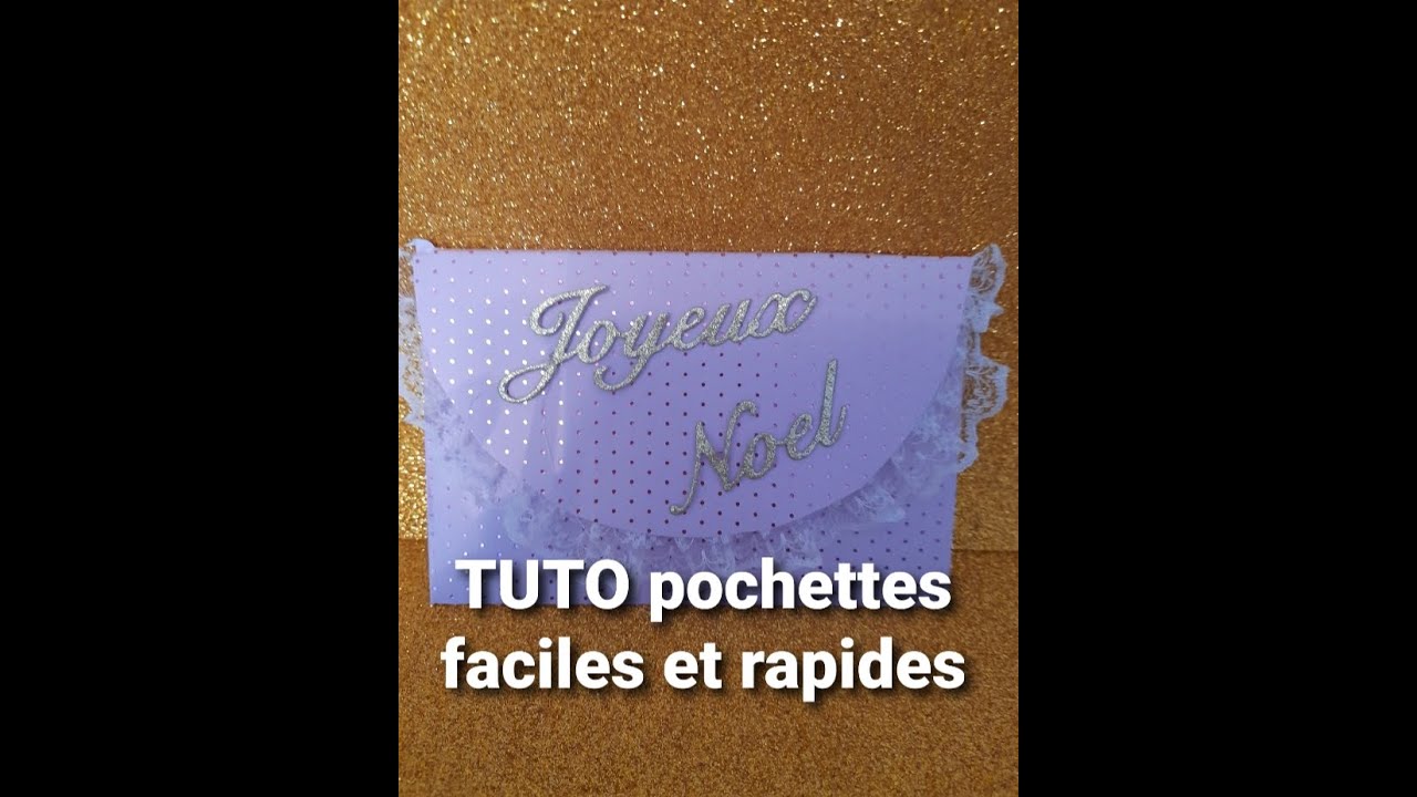 tuto pochette pour etrennes et un bon coup de g......ca fait du bien