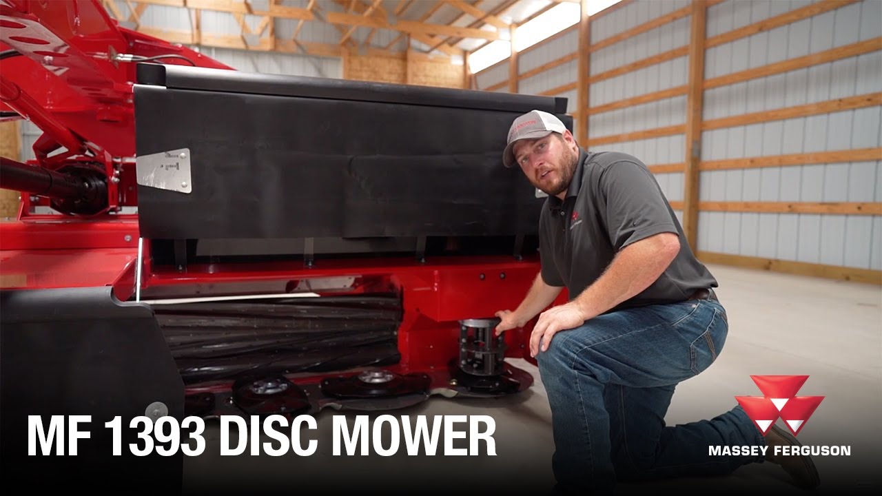 MF 1393 Disc Mower Conditioner Overview