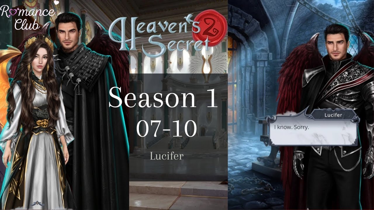Romance Club //🖤😈 Heaven's Secret 2  | Season 1 | Lucifer Route | Episodes 07-10