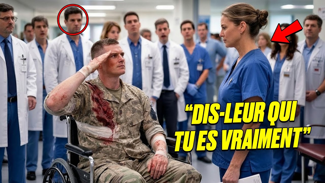 « Dis-leur qui tu es vraiment — Le Marine qui força l’infirmière à révéler son passé secret »