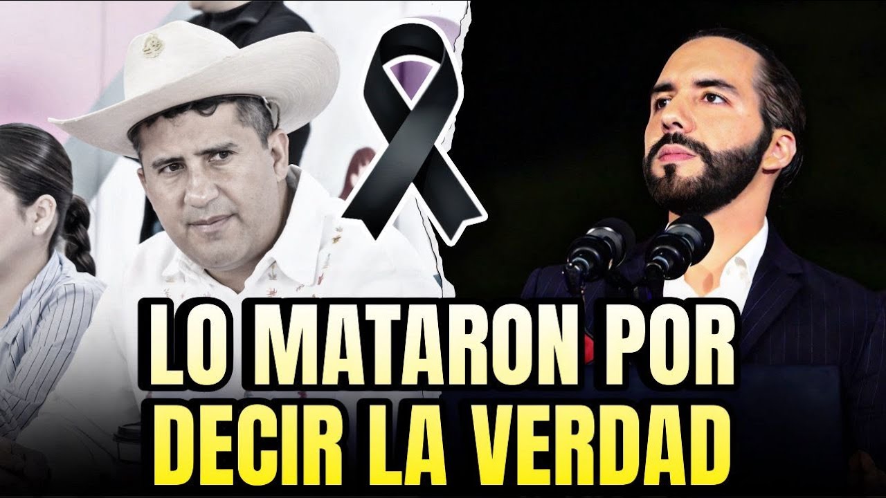 EL MENSAJE DE CARLOS MANZO A NAYIB BUKELE ANTES DE SU MUERTE🤯