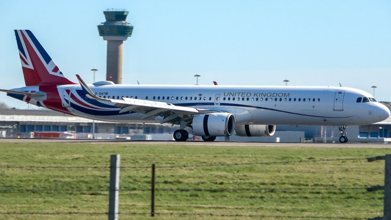 London Stansted Airport Plane spotting | Runway 22 Operations