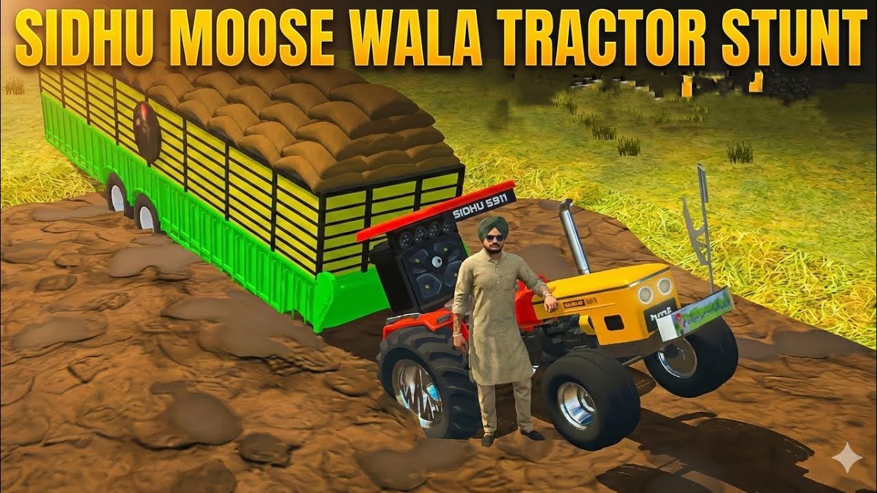 Sidhu moose wala bhai ka tractor 🚜 fass gya 💯🚜