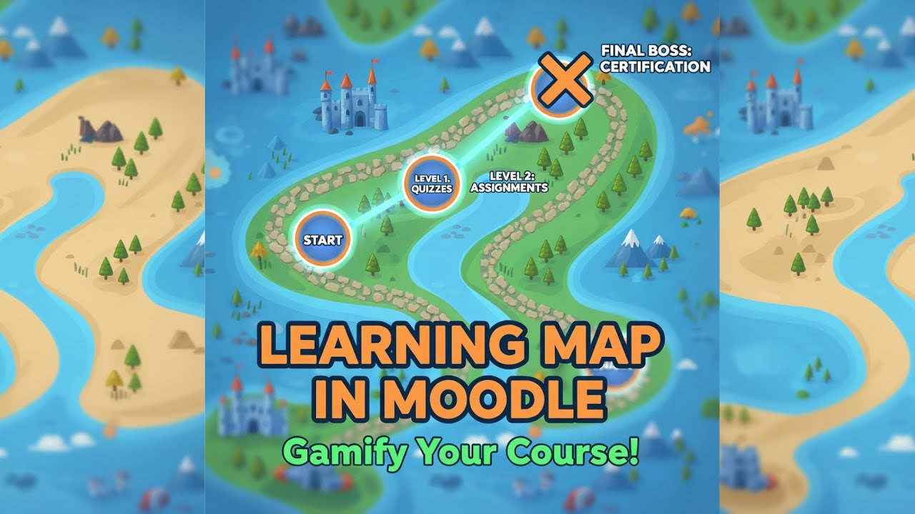 Создание карты обучения в Moodle