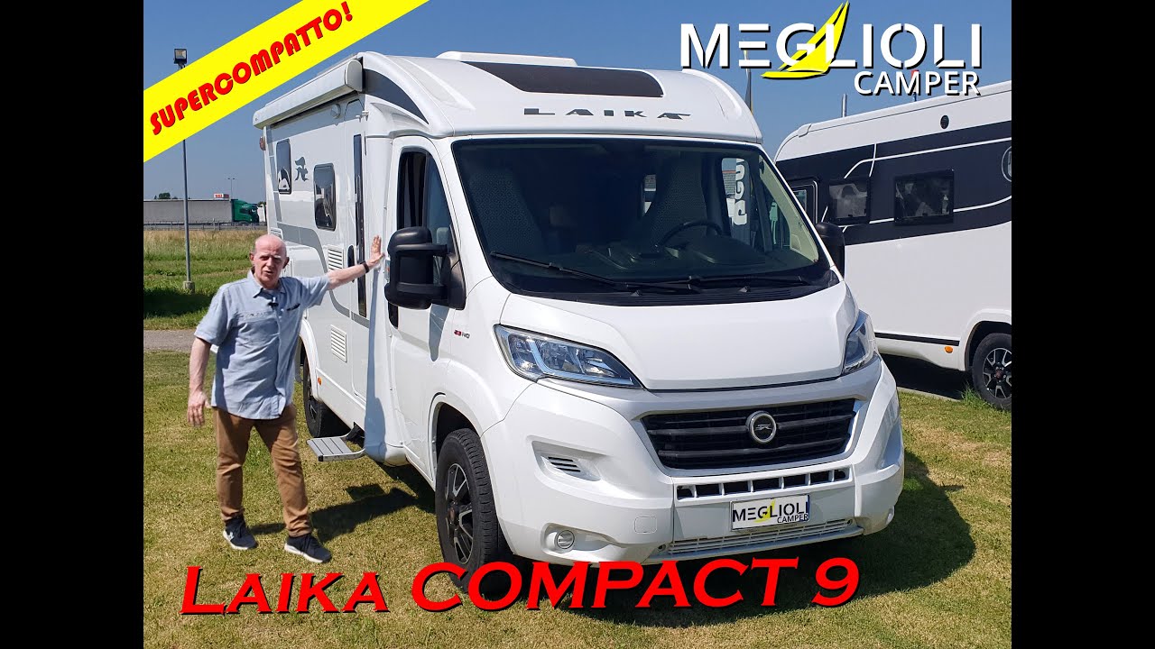 LAIKA COMPACT 9 - DIMENSIONI RIDOTTE E AMPI SPAZI #camper #laika #travel #camping #automobile