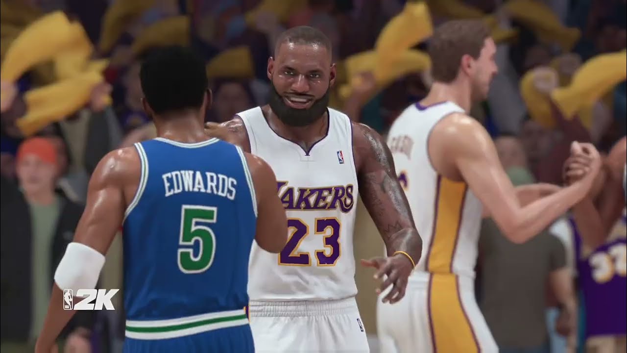 Kobe & LeBron Meet ANT & KG… Deliver a Lesson | Lakers vs Timberwolves