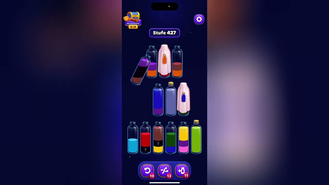Magic Sort Level 427 Solution Walkthrough 