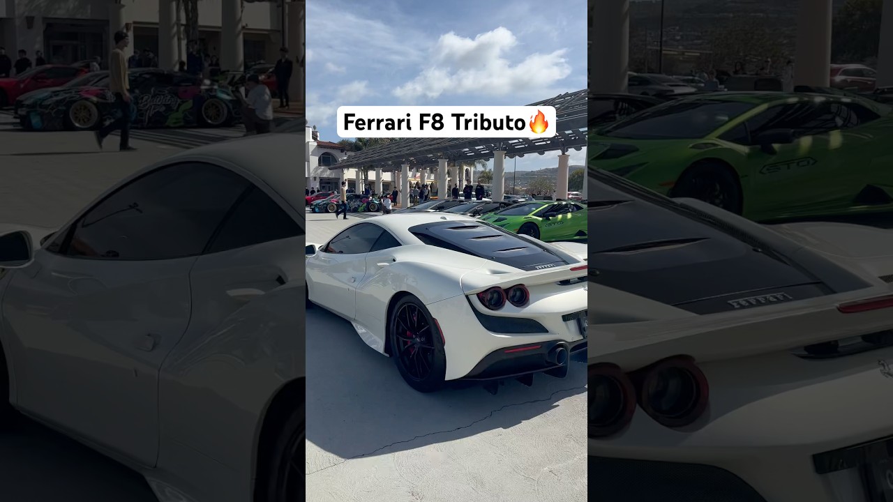 Ferrari F8 Tributo w/ Novitec Exhaust. | #ferrari #novitec