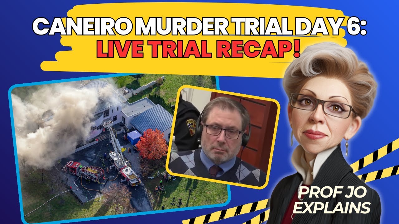Paul Caneiro Trial – Day 6 Recap Prof Jo Explains Live!