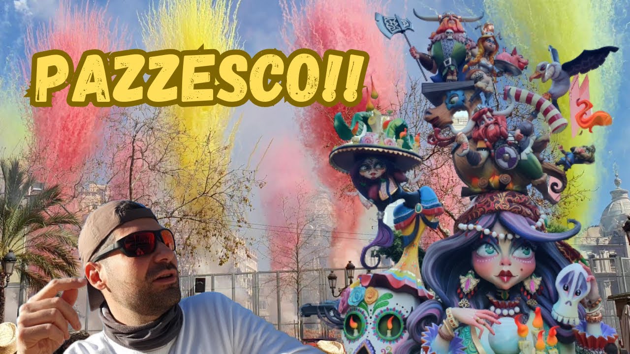 Mai vista una FESTA così FOLLE!! [**Valencia Fallas 2023**]