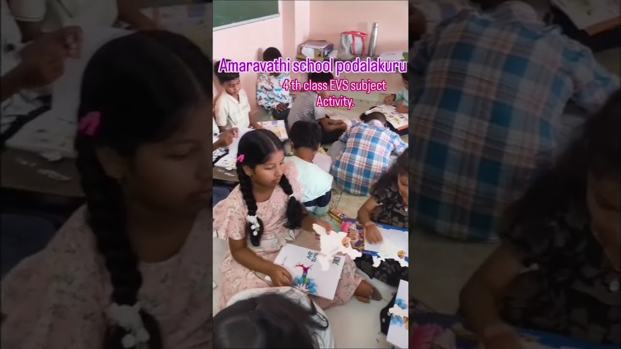 Saturday activities  in amaravati school