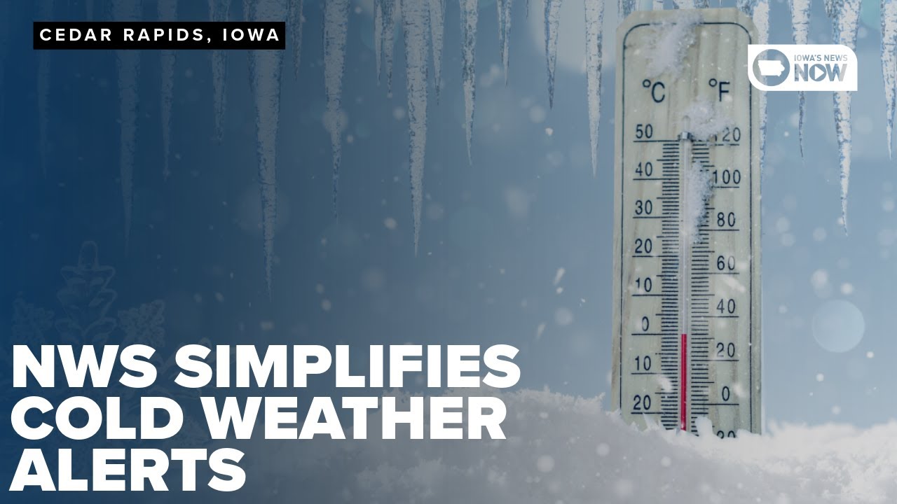 National Weather Service simplifies winter weather alerts
