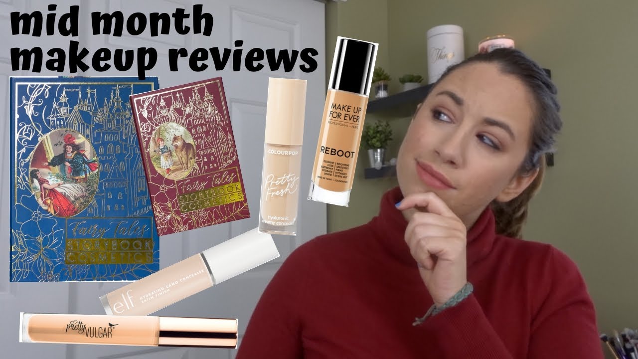 MID MONTH MAKEUP REVIEW | FEBRUARY 2020 | ELF HYDRATING CAMO CONCEALER, STORYBOOK COSMETICS