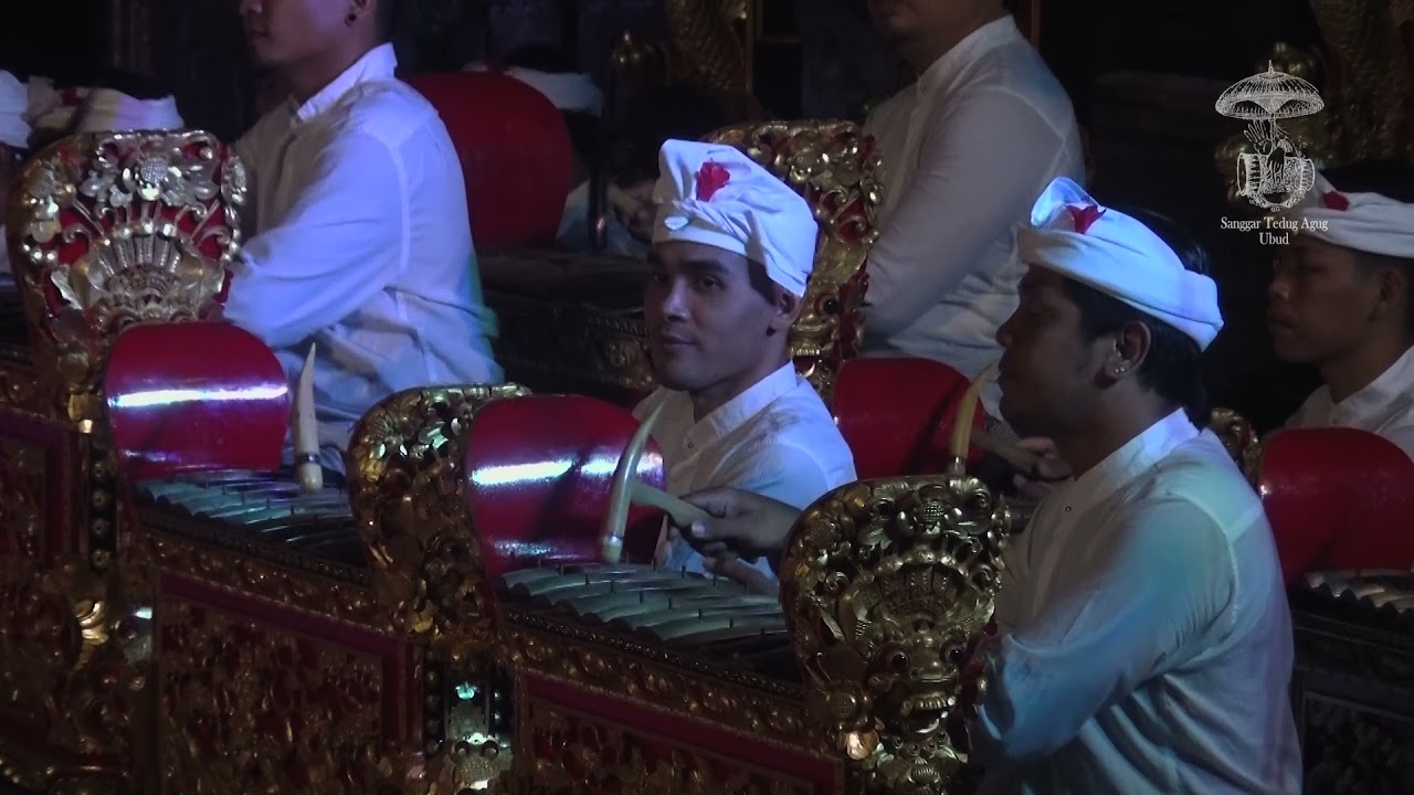 Kacang Saur, Tabuh Kreasi Kekebyaran Klasik Karya Maestro Cokorda Agung Mas Kanaka, Puri Mas Ubud.