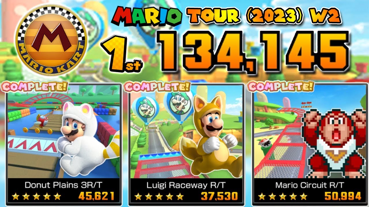 TRICK Tour?? | Mario Tour (2023) Week 2 (134K) - #MarioKartTour Ranked Cup Recap | Tier 99 | Lv 326
