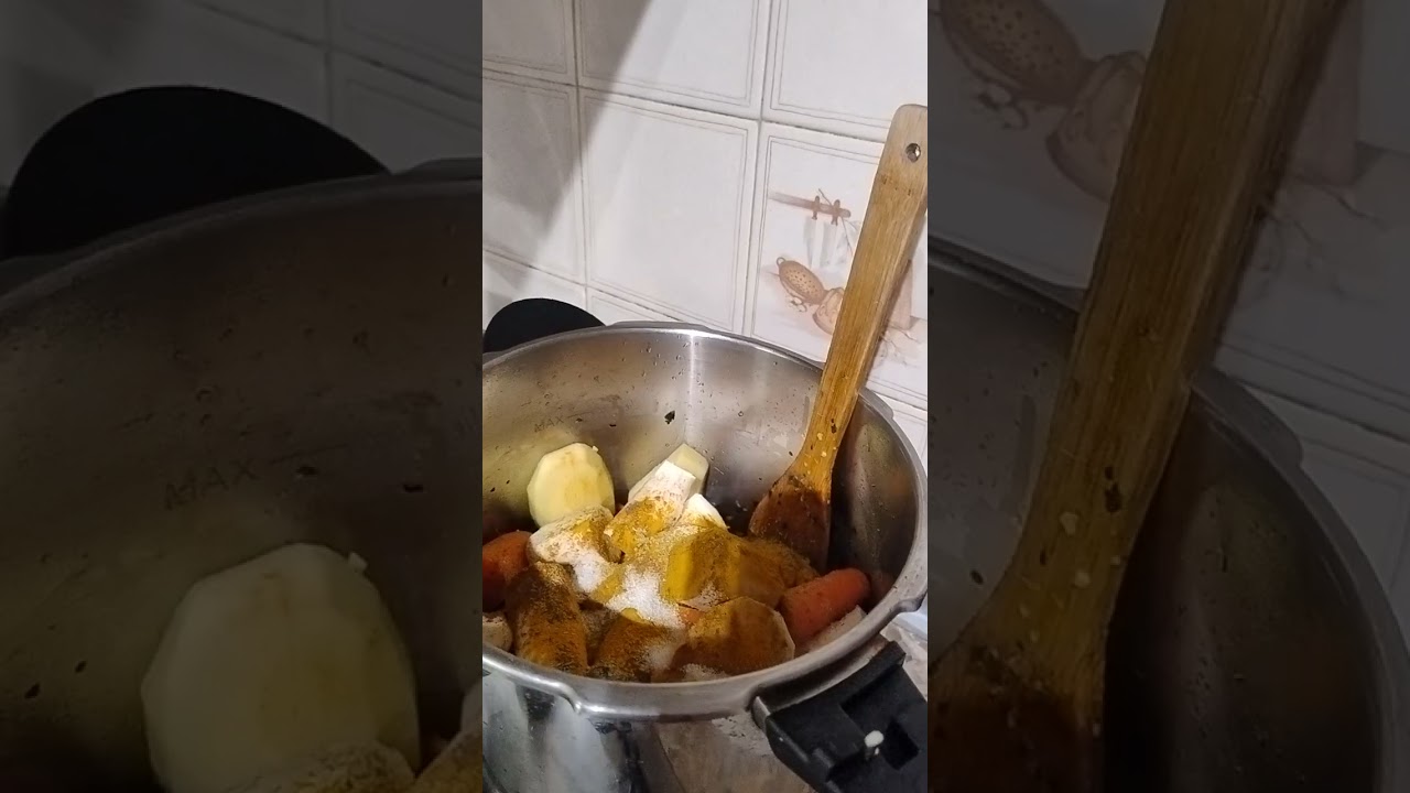 Fiz esse caldo  para jantar