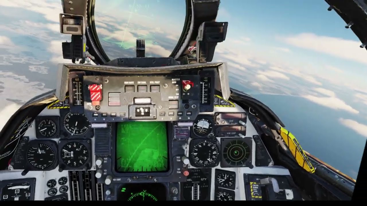 DCS F-14 - Konwój SCUD podejście drugie VR