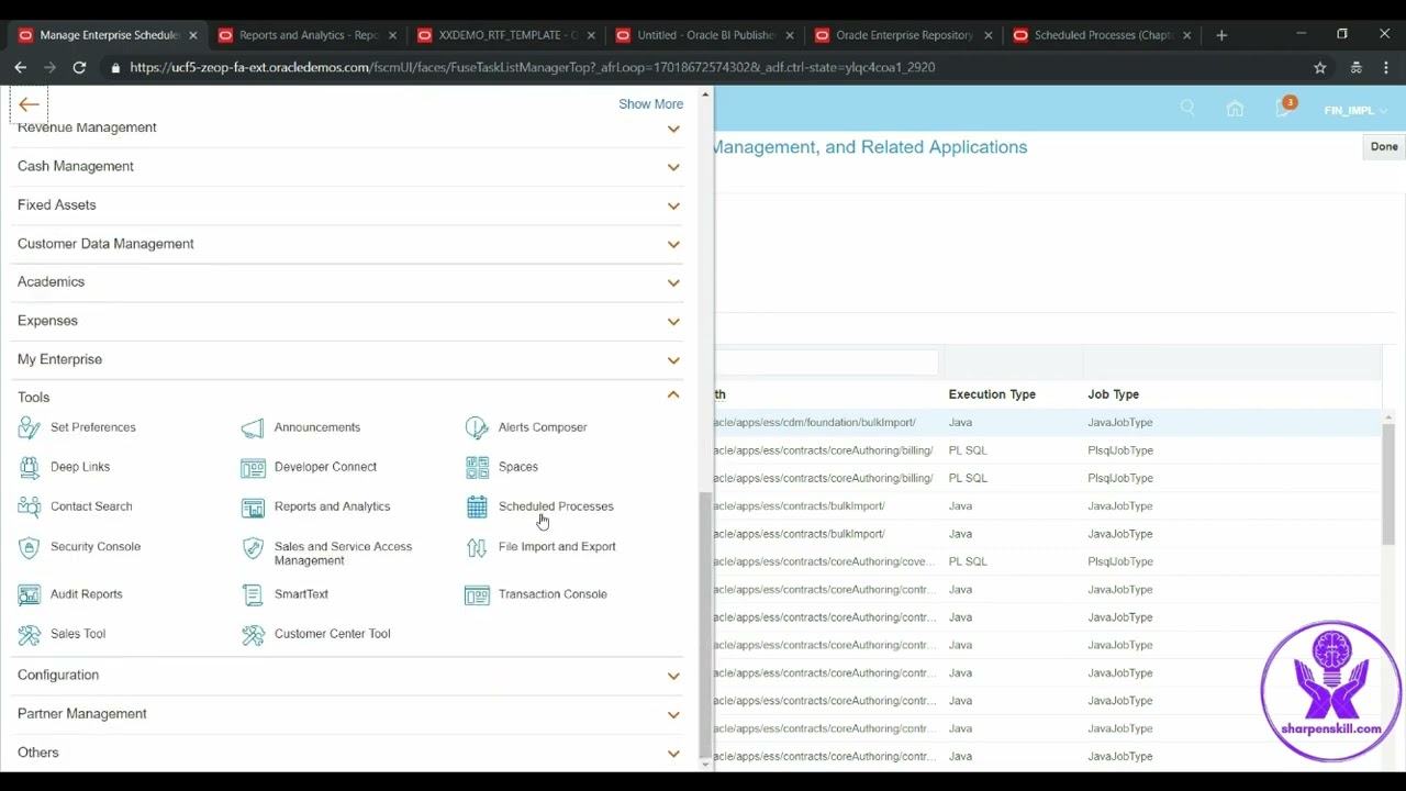 Как создать пользовательскую работу ESS в Fusion
