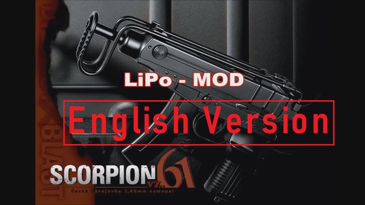 Tokyo Marui / Well / Jing Gong Vz.61 LiPo-Mod [English Reupload]