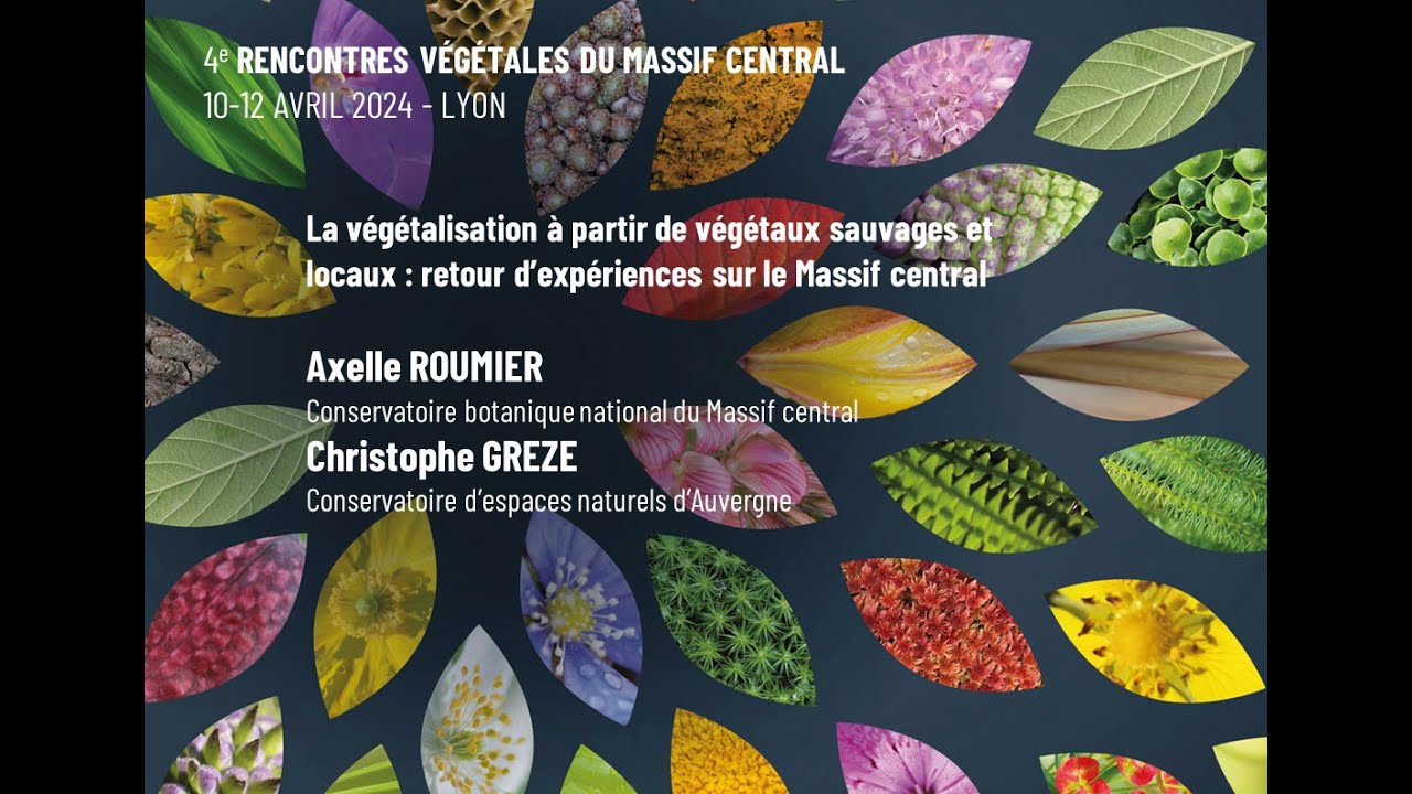 16 Retours expérience végétalisation - Rencontres végétales du Massif central 2024 - Lyon