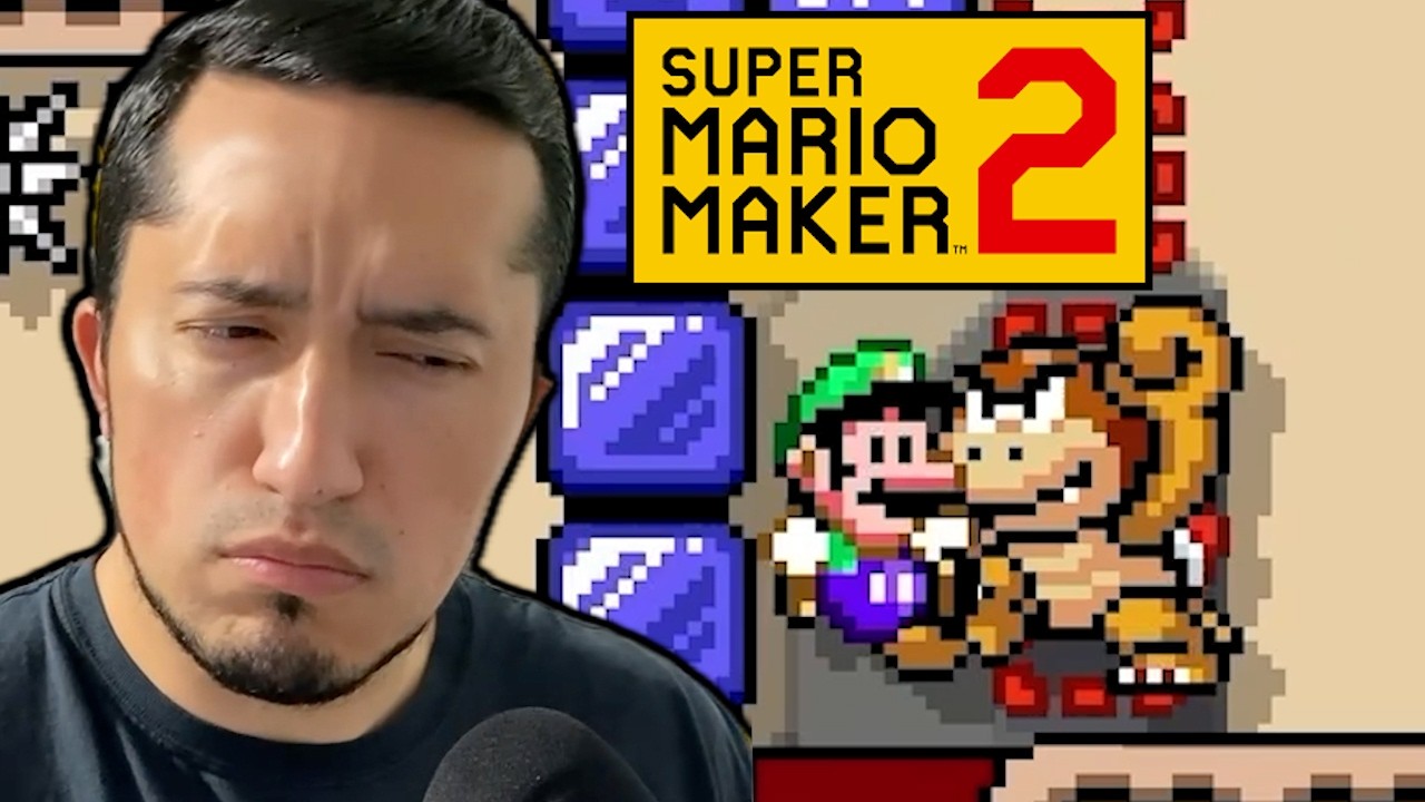 Maybe DON'T kiss Boom Boom.... | Super Mario Maker 2 (Super Expert)