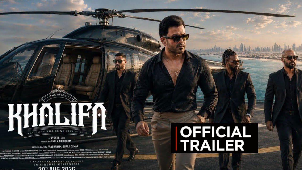 Khalifa Trailer Malayalam | Prithviraj | Mohanlal | Release Date | Official