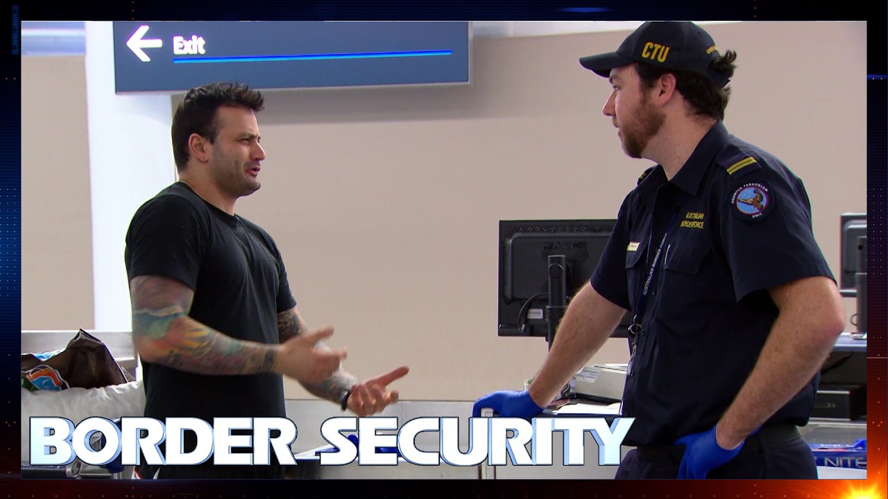 Erratic Loose Lipped Passenger Is A Walking Red Flag | FULL EPISODE | Border Security Australia