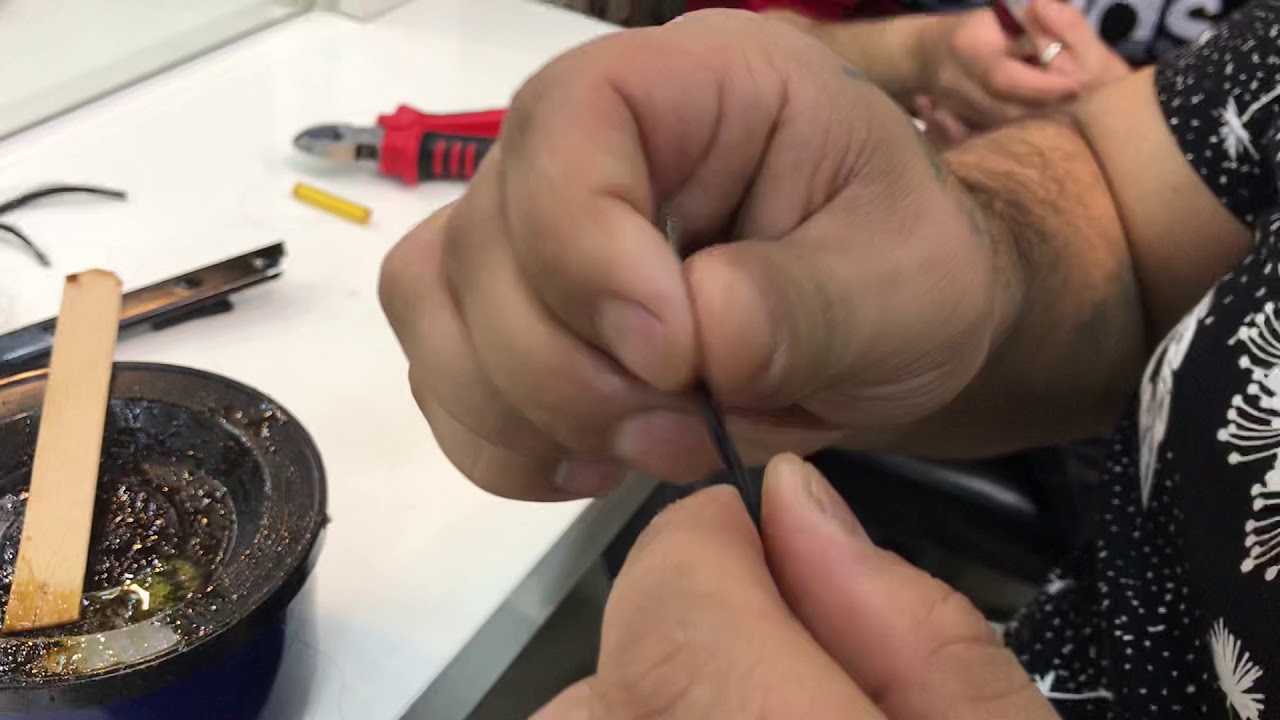 Kaynaklı saç nasıl tamir edilir ( keratin kaynak yapımı )