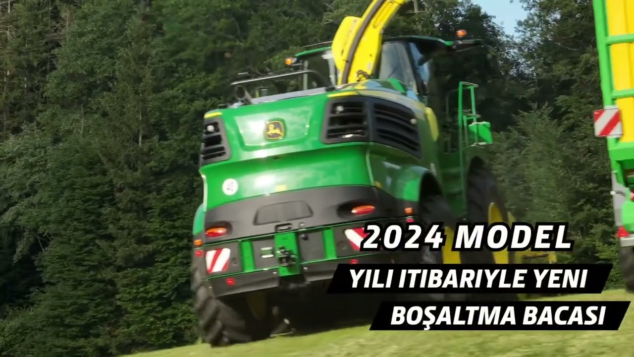 John Deere 8000 Serisi Silaj Makinesi