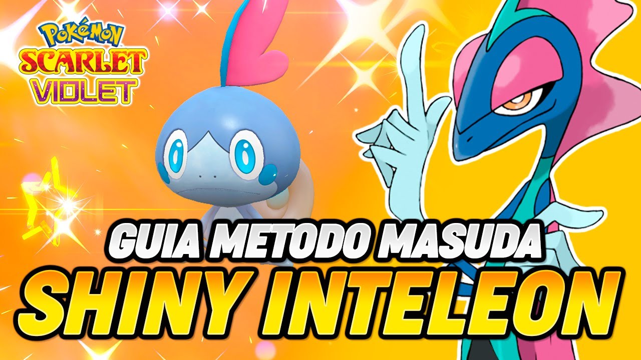 ✅ [ Guía ] Como Obtener a Inteleon Shiny | Metodo Masuda Bien Explicado Pokemon Escarlata y Purpura