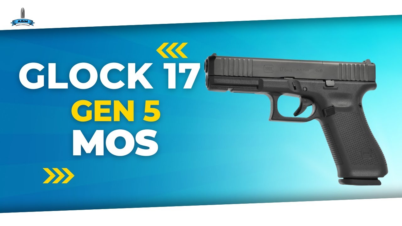 😱 HE COMPRADO UNA GLOCK 17 Gen 5 MOS, la pistola mas vista en el cine 🍿