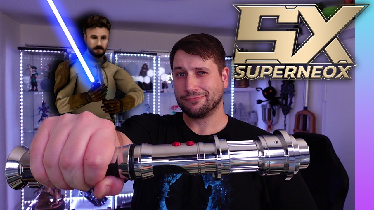 SuperNeoX: Kyle Katarn 🪐 Neopixel Lichtschwert - Review & Unboxing