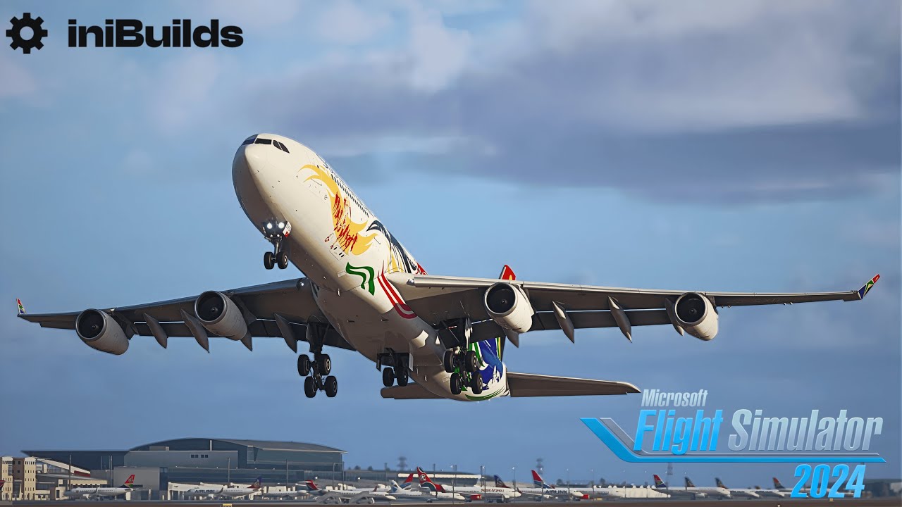 MSFS 2024 Live | iniBuilds A340 South African Real-Ops | Cape Town - Johannesburg | VATSIM ATC