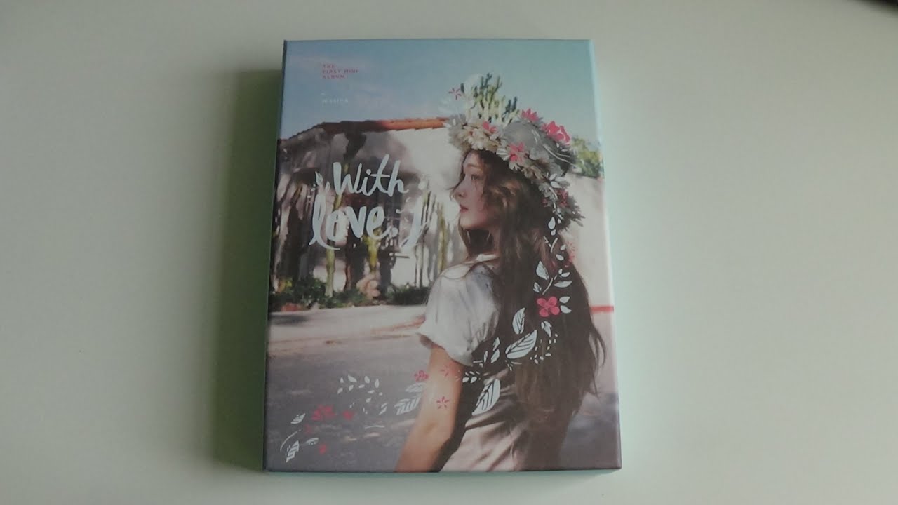 Unboxing Jessica 제시카 1st Mini Album With Love, J