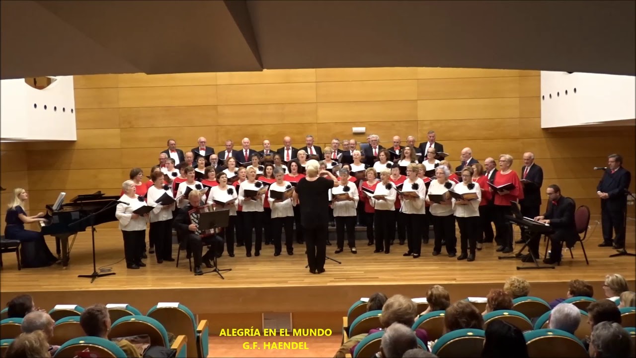 ALEGRIA EN EL MUNDO Coral Armonía, Coral Nuevo Amanecer. Directora Olga Vasilovskaya