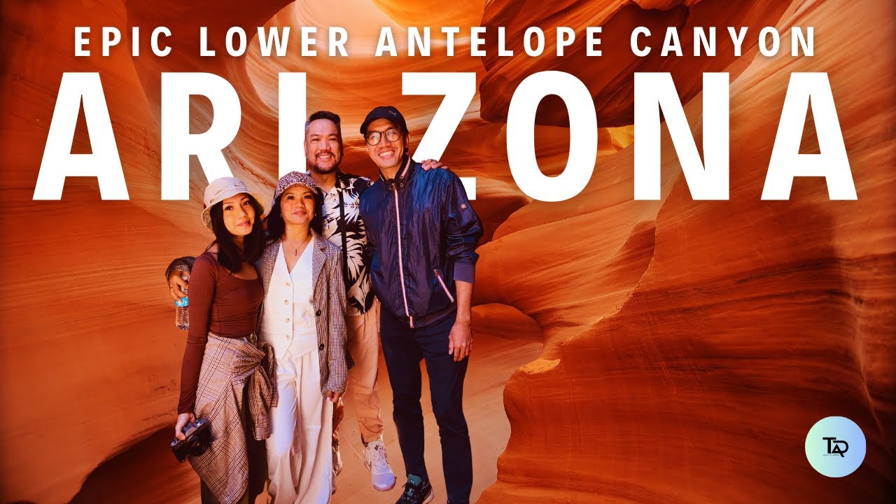 From Vegas to Arizona: Exploring Lower Antelope Canyon and Horseshoe Bend!