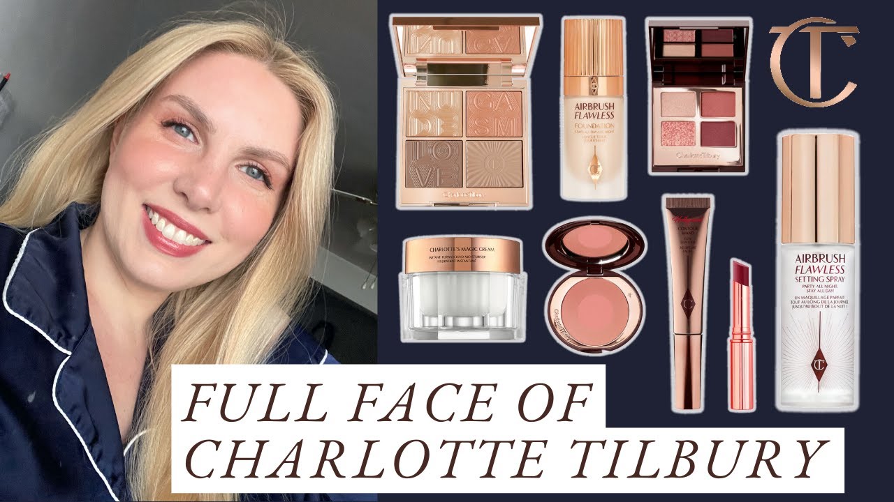 Full Face of $500+ of Charlotte Tilbury Makeup | Is it worth it?