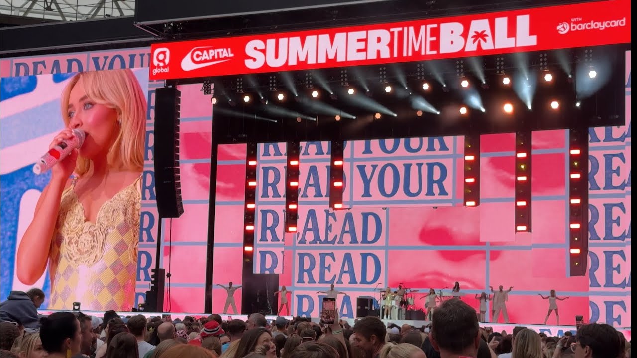 Sabrina Carpenter Capital’s Summertime Ball 2024 Read Your Mind/Feather