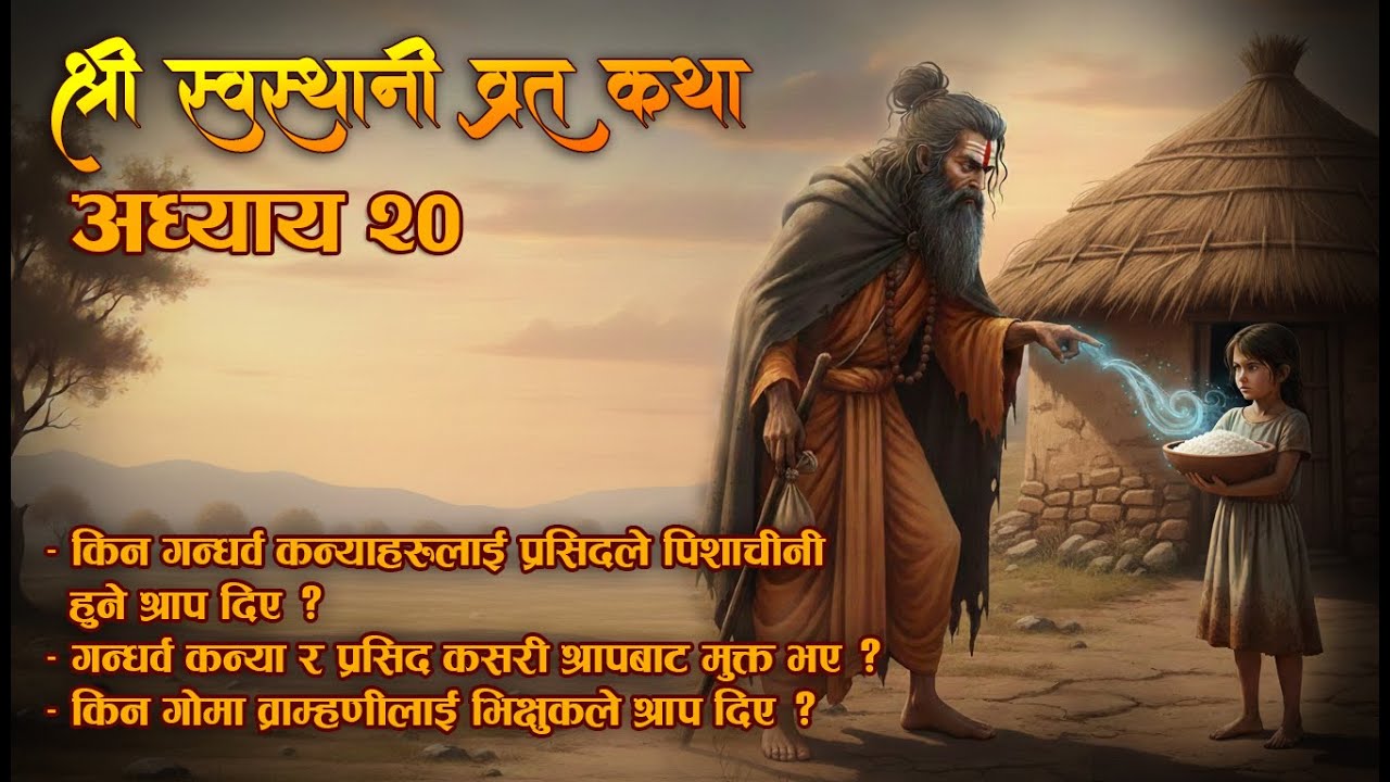 Swasthani Brata Katha Episode 20 || Swasthani Brat Katha 2082 || श्री स्वस्थानी व्रत कथा अध्याय 20
