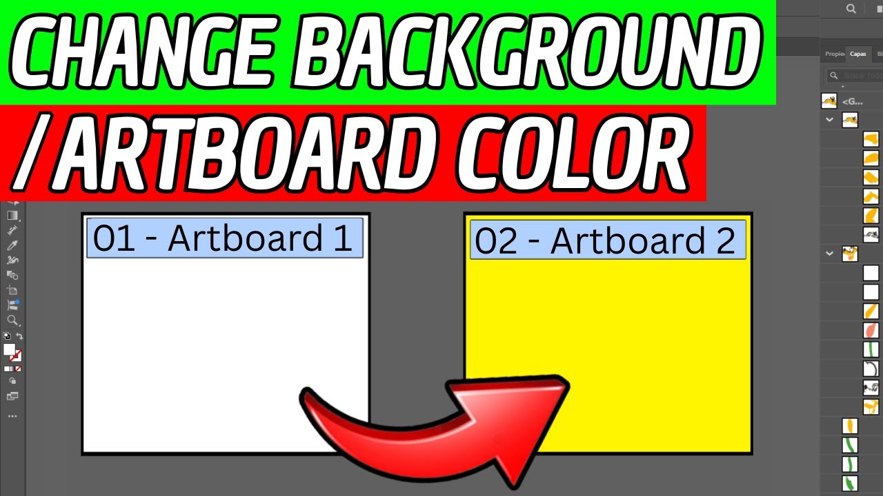 How To Change Background Color In Illustrator 2026 (Very Easy)