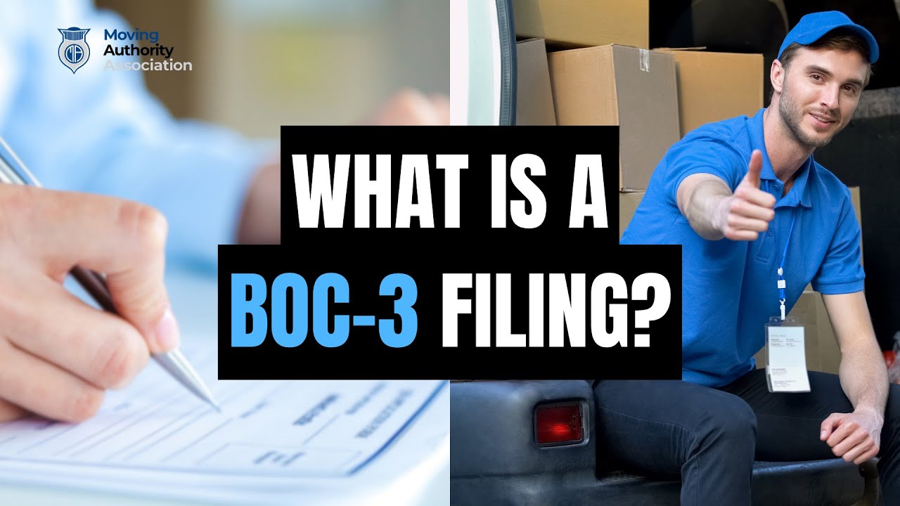 BOC 3 Filing | What is a BOC-3 filing for transportation companies?
