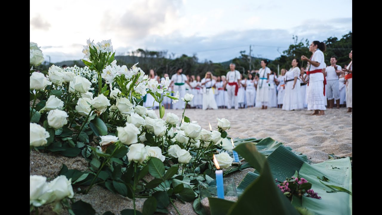 Dia de IEMANJÁ Gira de Umbanda na Praia Asas de Aruanda