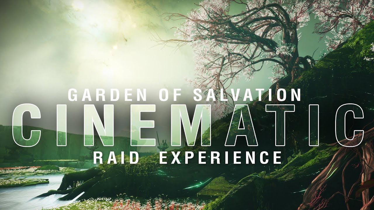 Destiny 2 Garden Of Salvation CINEMATIC Raid Experience (No HUD GoS Raid in D2)