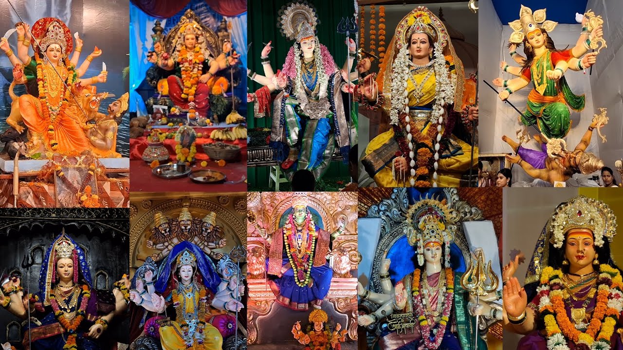 2025 Mumbai Devi Maa Darshan ♥️ | Navratri Festival 2025 | Must Visit Devi Pandals in Mumbai 2025