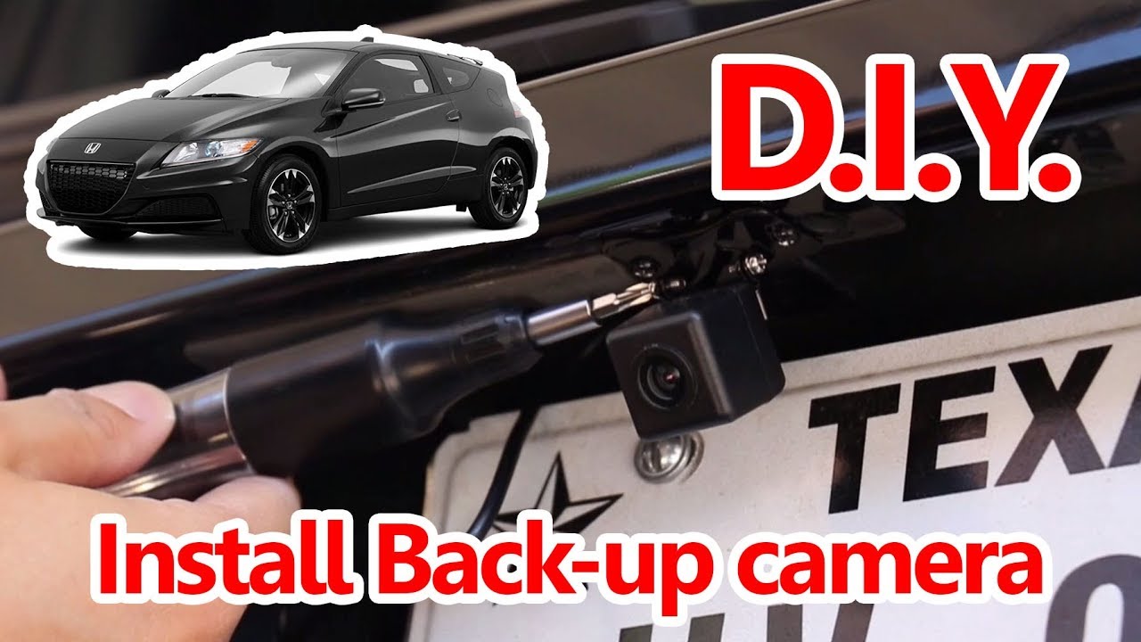 Установить камеру заднего вида на Honda CRZ