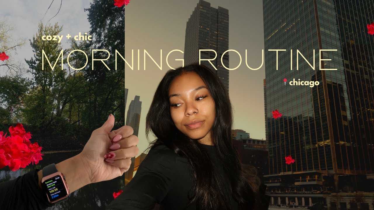 7AM Cozy Fall Morning Routine | wfh, living on my own, staying motivated