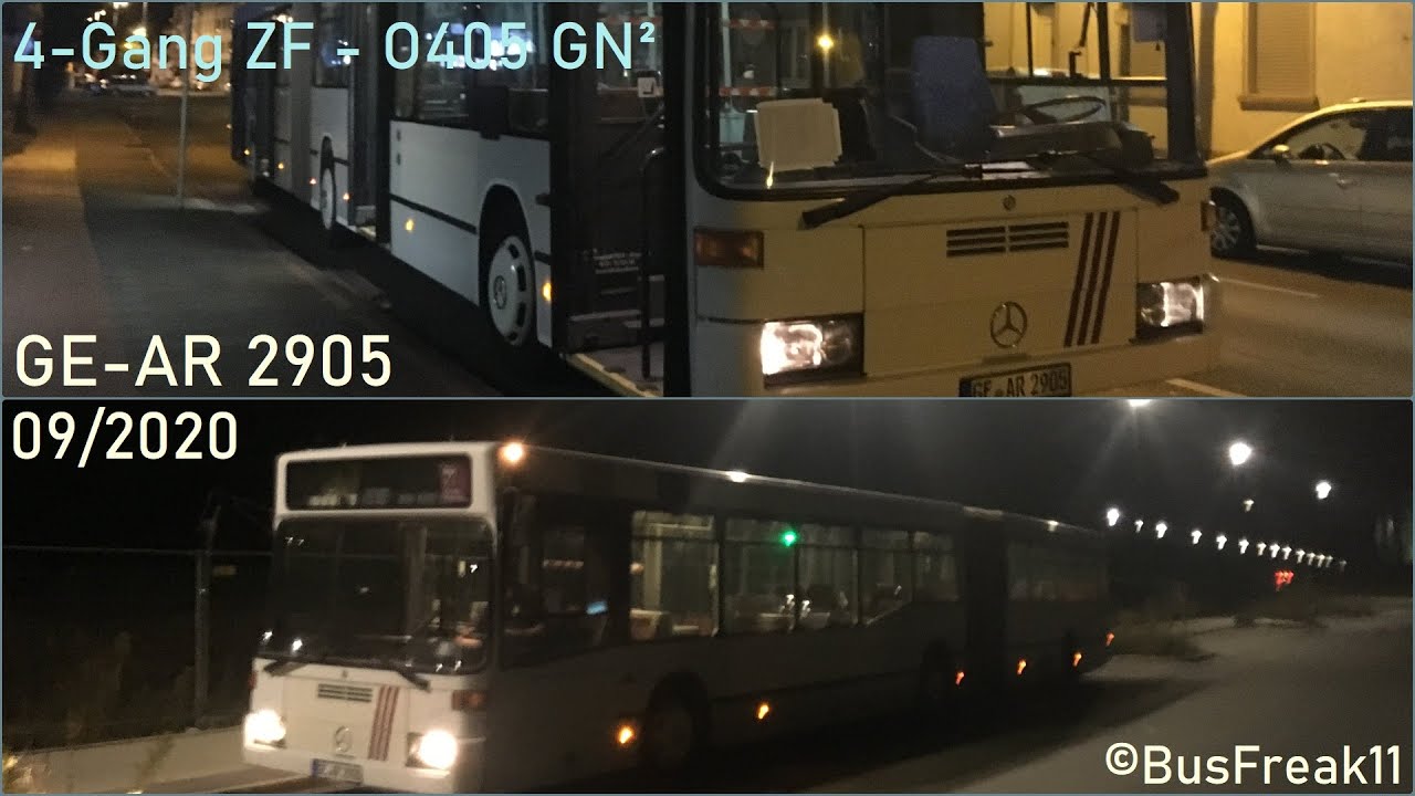 (SOUND 09/2020) Mercedes Benz-O405 GN², GE-AR 2905, Fa. Rainer [4-Gang ZF, VÖV, Bj. 1999] | Zoom-H2