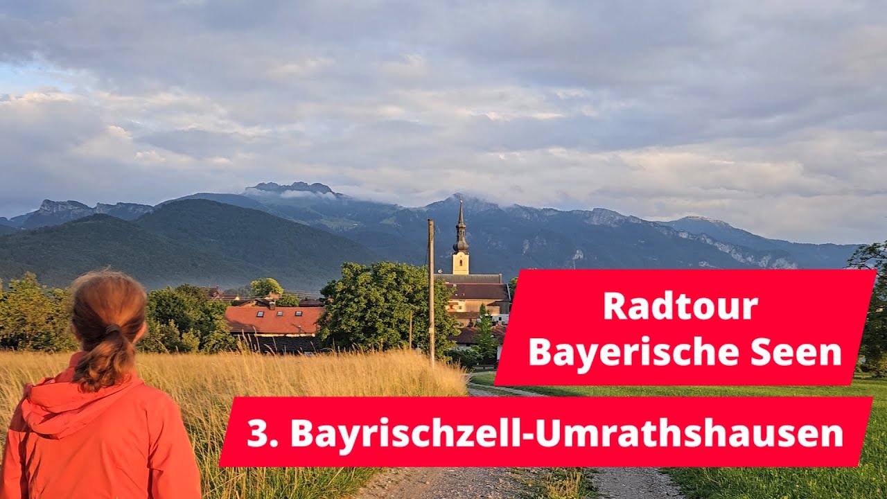 Radtour Bayerische Seen | 3.Etappe Bayrischzell - Umrathshausen | Variante Bodensee Königssee Radweg