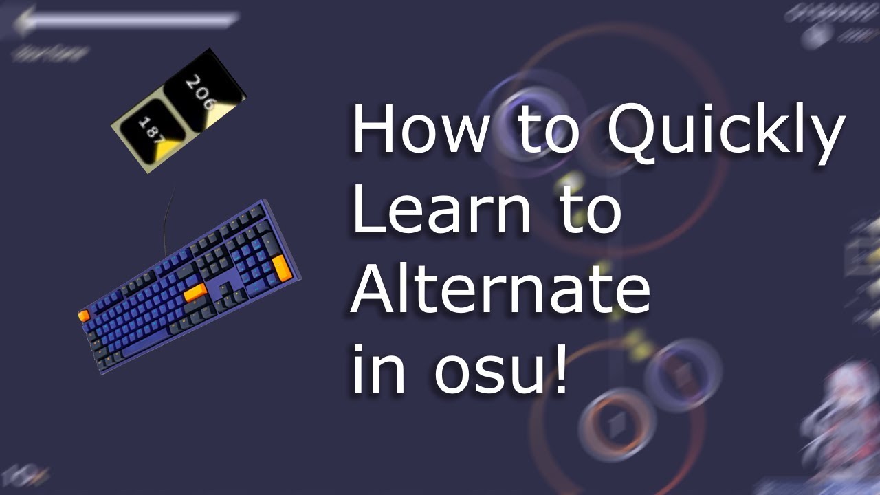 How to Alternate in osu!